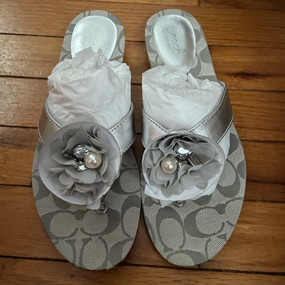 Coach sandals